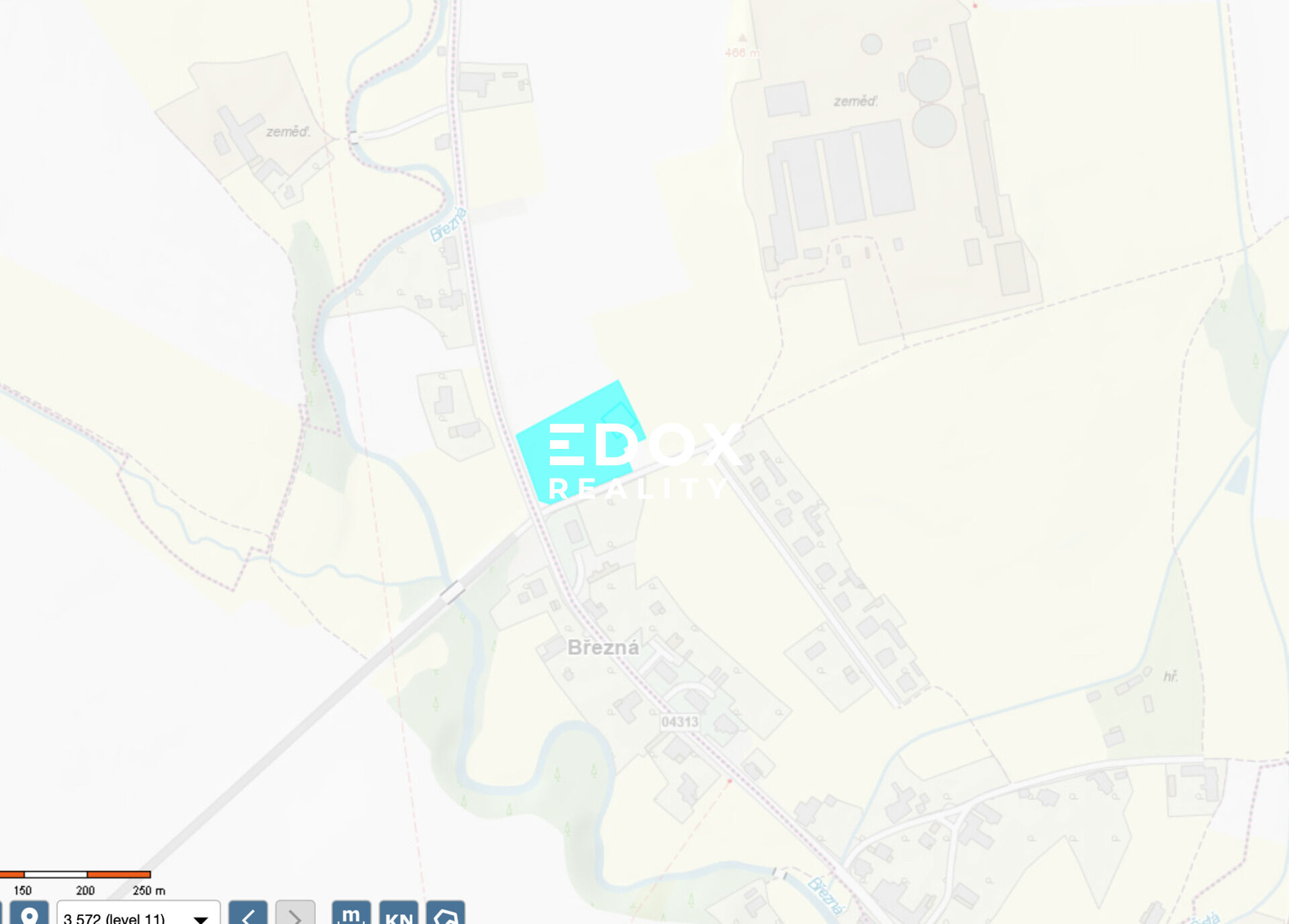 Prodej lukrativního stavebního pozemku 5 753m2, ve velmi žádané lokalitě Březná, obec Štíty.