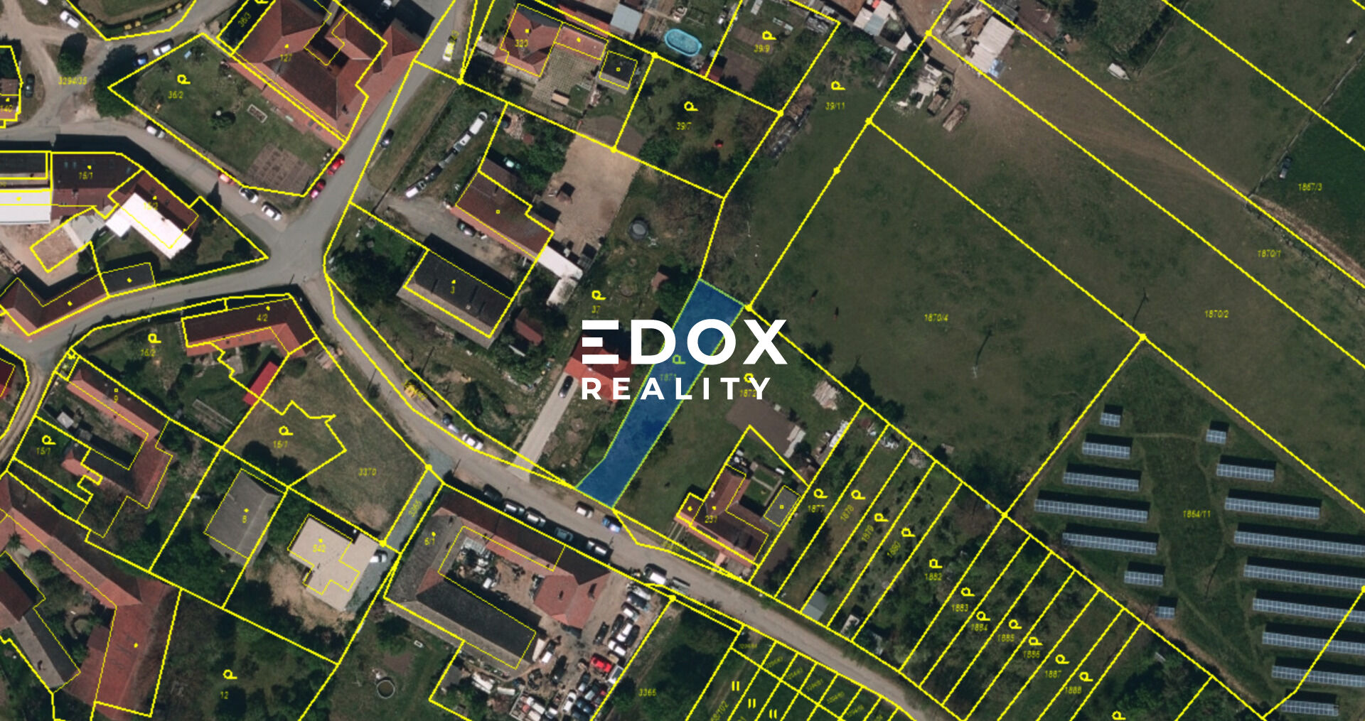 Prodej lukrativního stavebního pozemku 471m2, ve velmi žádané lokalitě obci Březník.