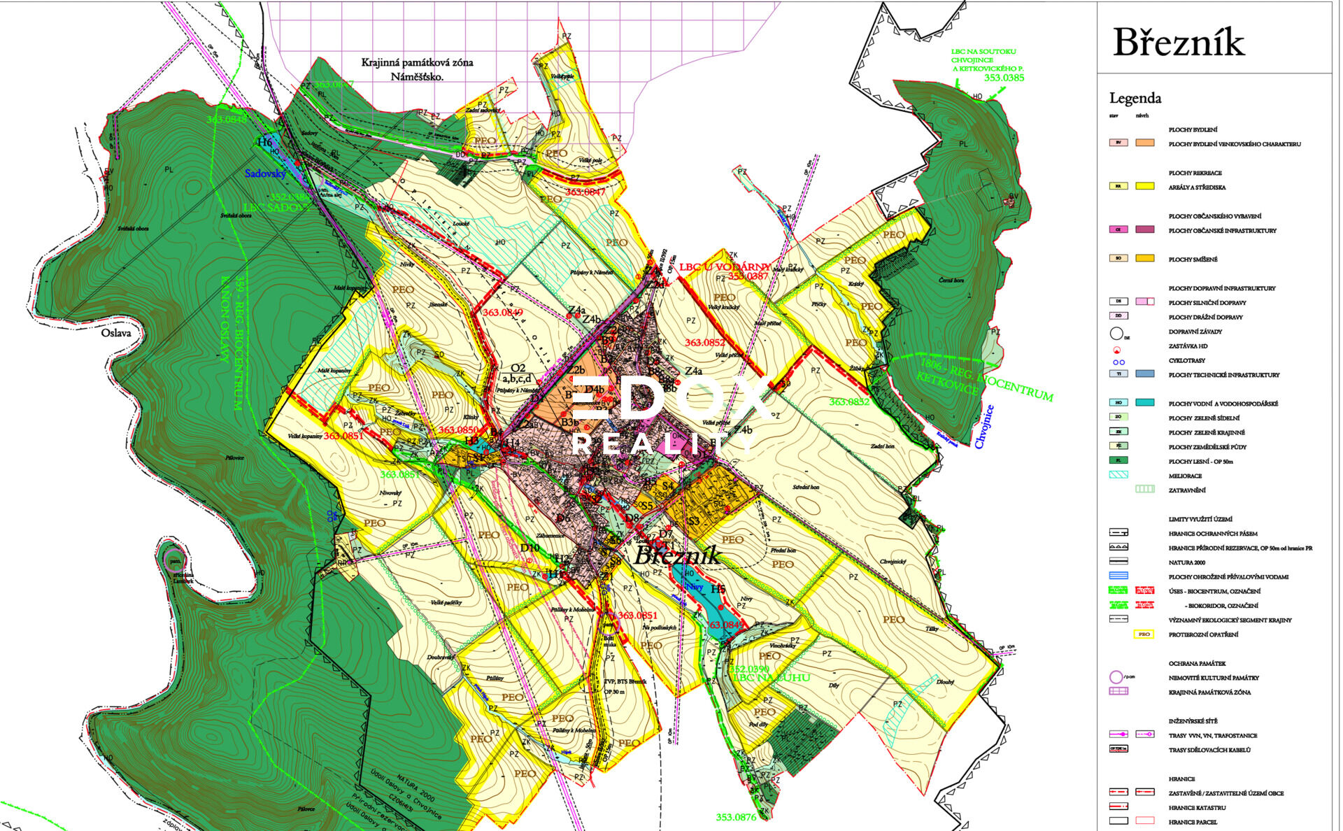 Prodej lukrativního stavebního pozemku 471m2, ve velmi žádané lokalitě obci Březník.