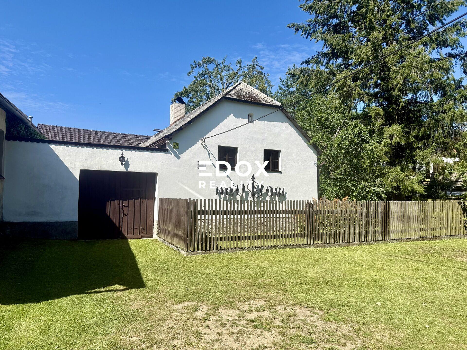 Prodej chalupy 5+1 (140m2) se stodolou (130m2),  pozemek 513m2, Nová Ves, Jihlava.