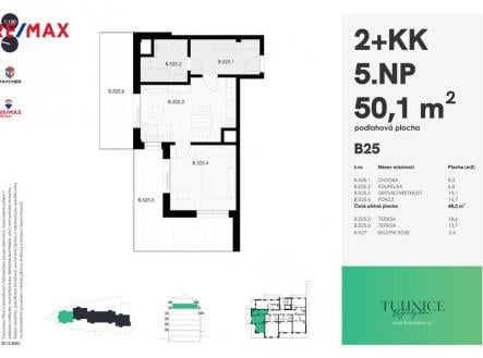 Prodej bytu, 2+kk, 50 m²