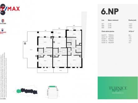 Prodej bytu, 3+kk, 111 m²