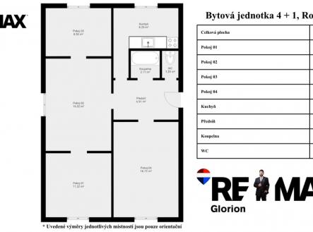 Prodej bytu, 4+1, 72 m²