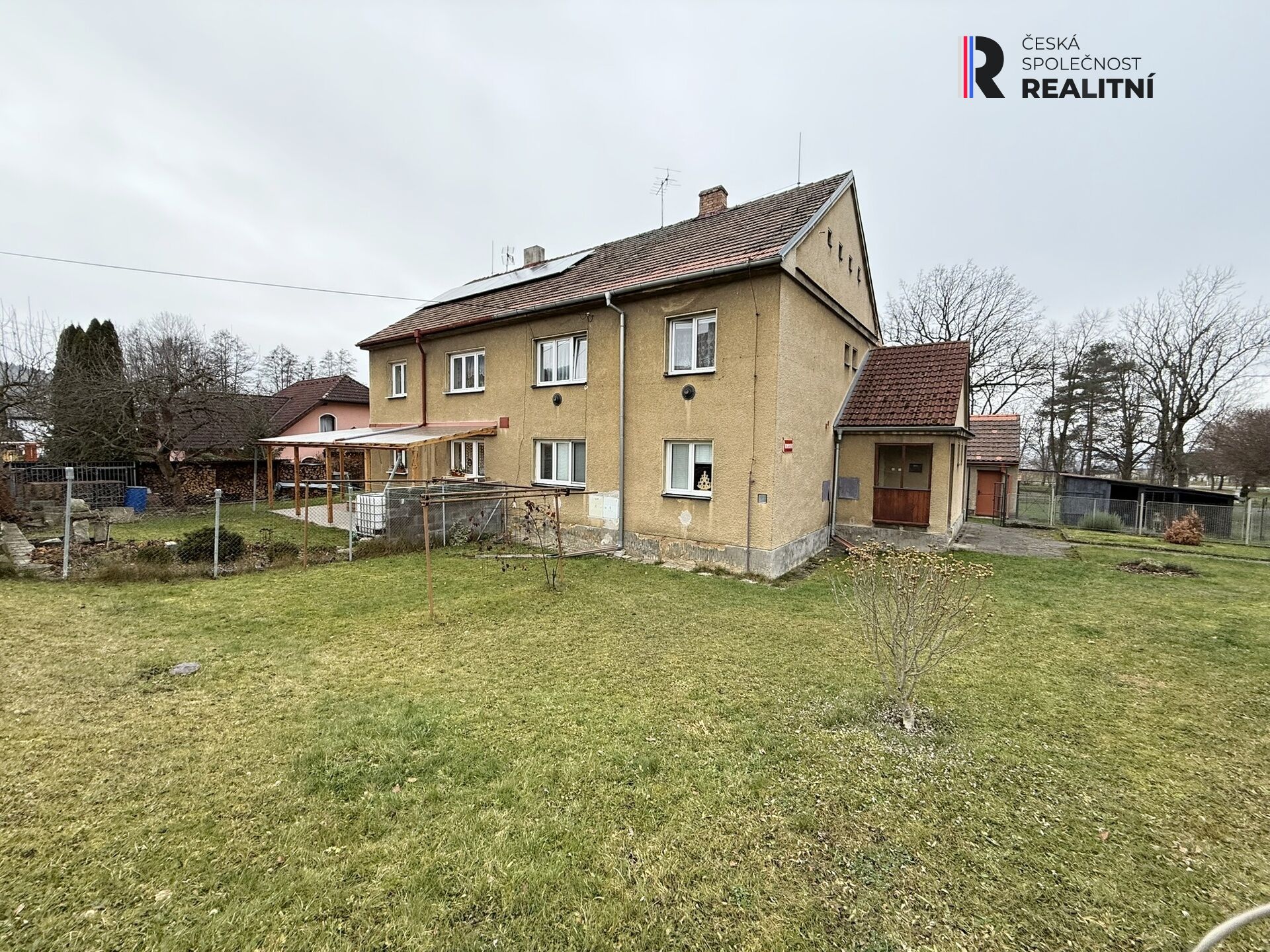 Byt 2+1 (66m²)+vlastní půda (46m²)+zahrada 270m² v Březové u Sokolova