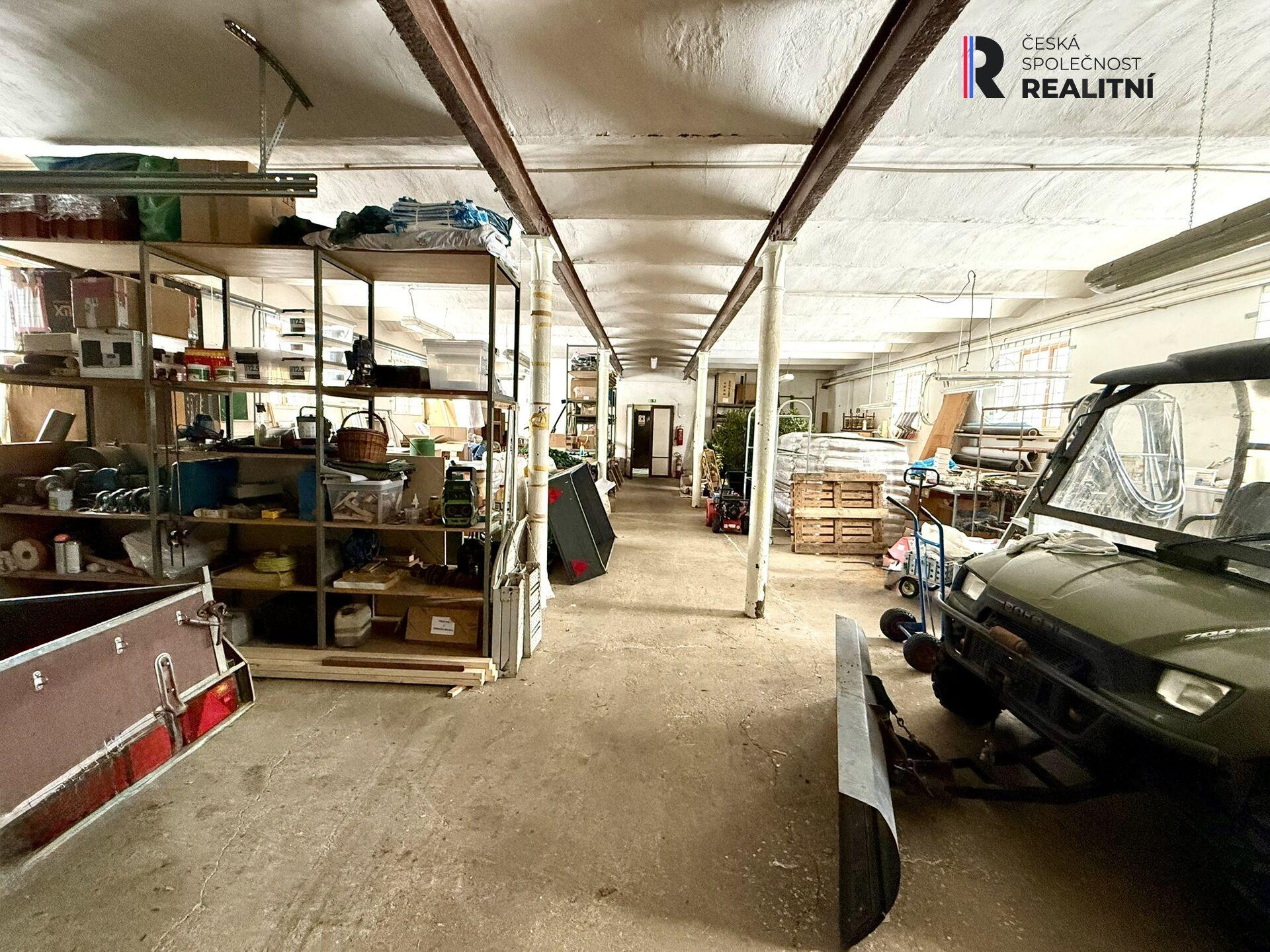 Výrobní hala Lítov 476m² + manipulační venkovní plocha 1.130m², Habartov