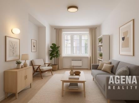 Prodej bytu, 1+1, 43 m²