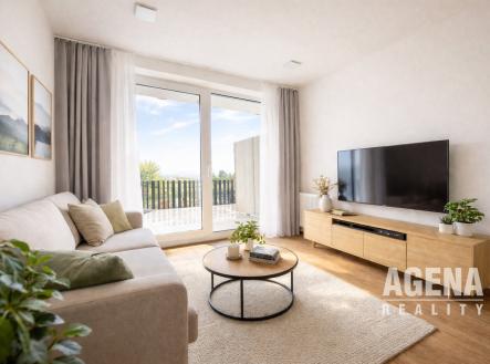 Pronájem bytu, 1+kk, 54 m²