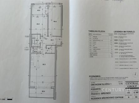 Prodej bytu, 3+kk, 105 m²