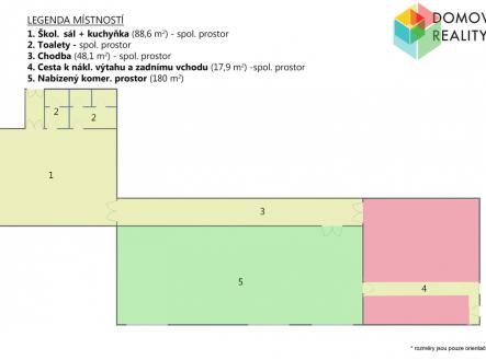 Pronájem jiné, 180 m²