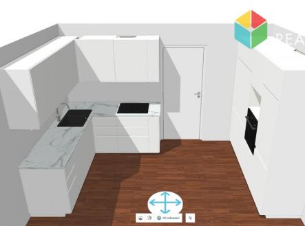 Pronájem bytu, 2+kk, 54 m²