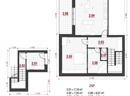 Prodej - nájemní dům, 253 m²