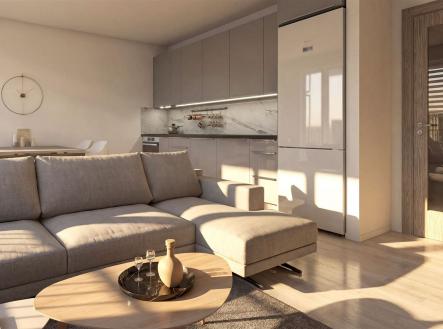 Prodej bytu, 1+kk, 42 m²