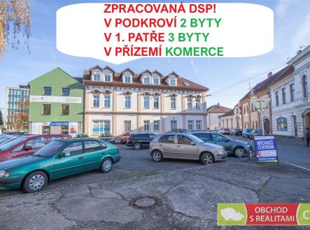 Prodej komerčního objektu, administrativní budova, 612 m²