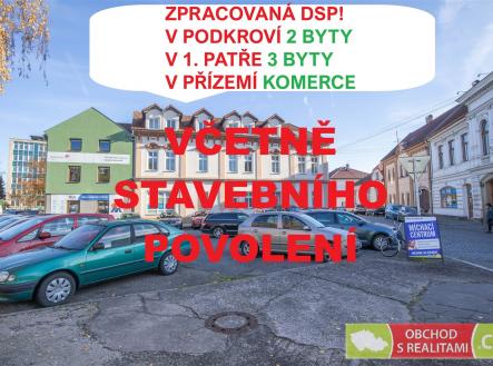 Prodej komerčního objektu, administrativní budova, 612 m²