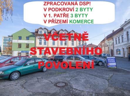 Prodej komerčního objektu, administrativní budova, 612 m²