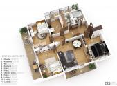 Prodej bytu, 4+1, 86 m²