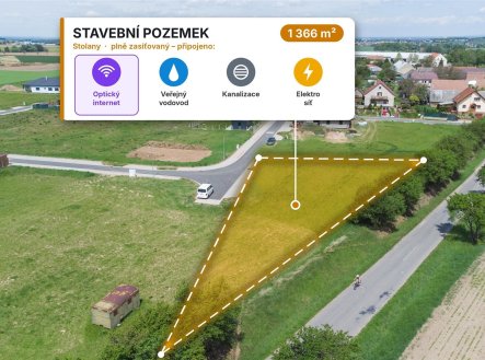 Prodej pozemku pro bydlení, 1 366 m²