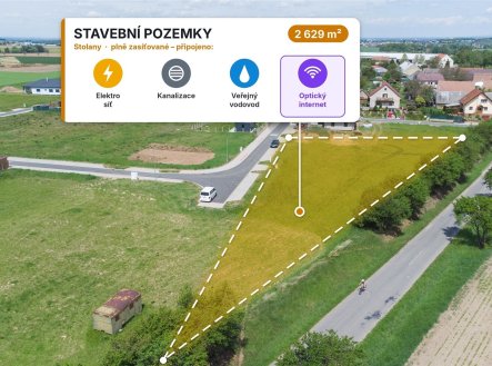 Prodej pozemku pro bydlení, 2 629 m²