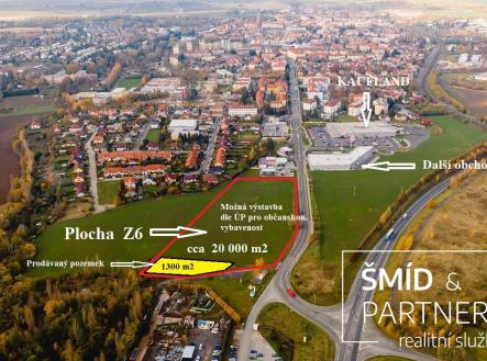 Prodej - pozemek pro komerční výstavbu, 1 300 m² obrázek