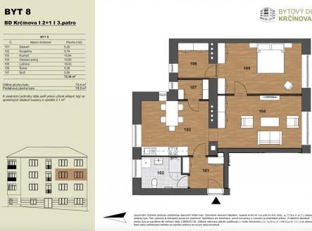 Prodej bytu, 3+1, 79 m²