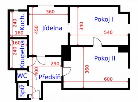 Pronájem bytu, 3+kk, 73 m² obrázek