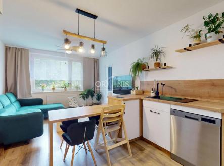 Pronájem bytu, 3+1, 59 m²