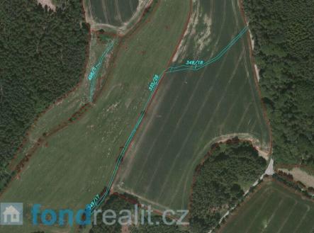 Prodej pozemku, zemědělská půda, 3 863 m²