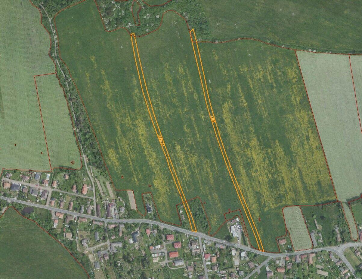 Prodej  pozemků Věšín