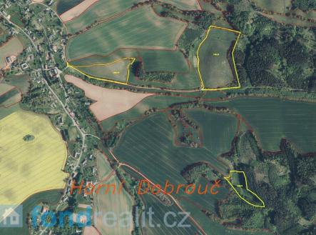 Prodej - pozemek, zemědělská půda, 93 250 m²