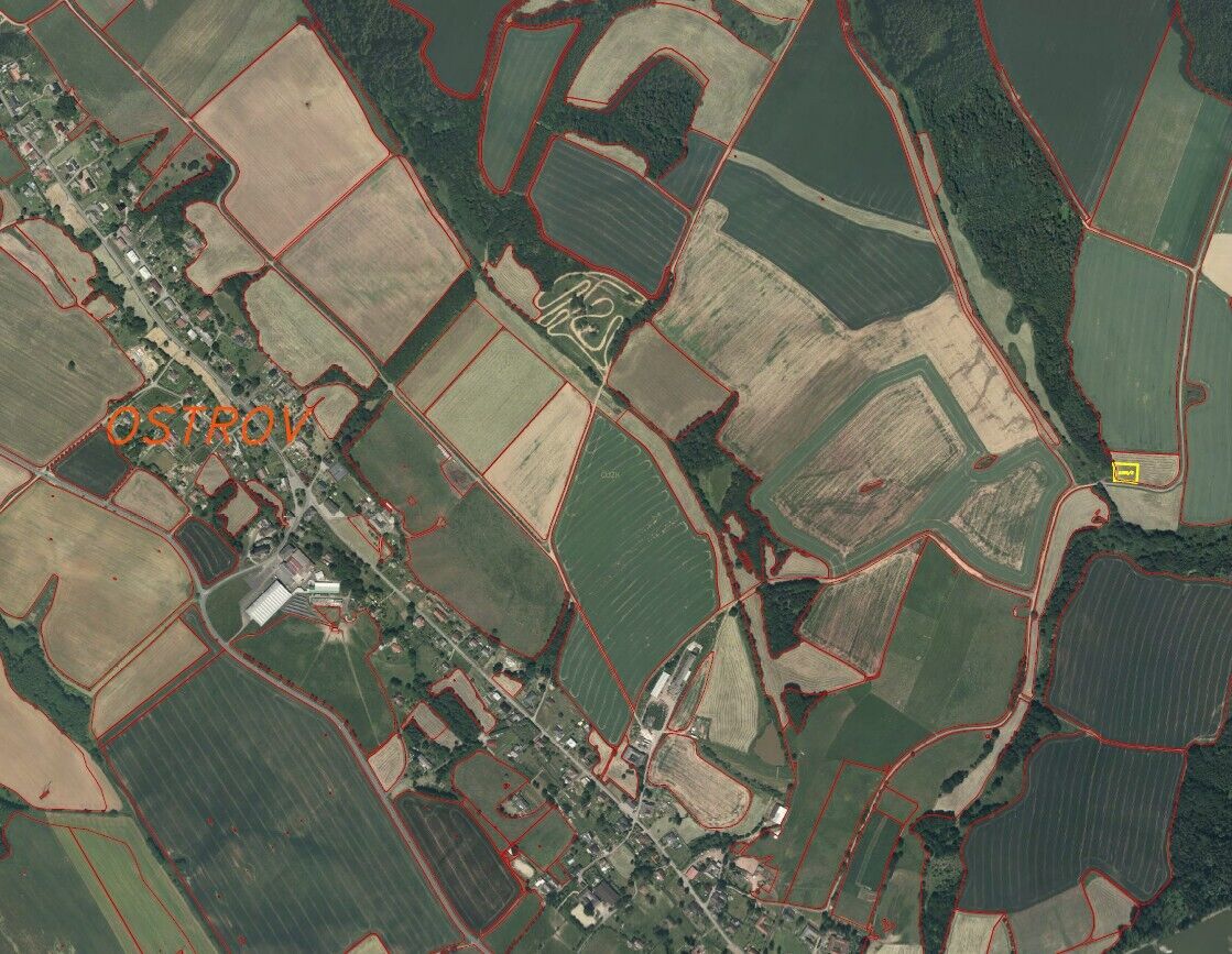 Prodej pozemku Ostrov u Lanškrouna, obec Ostrov