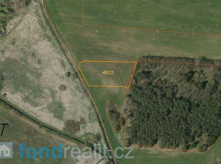 Prodej pozemku, zemědělská půda, 3 467 m²