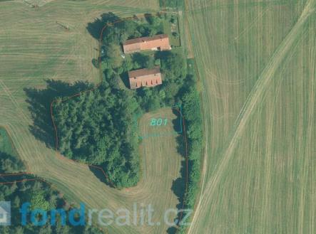Prodej - pozemek, zemědělská půda, 691 m²