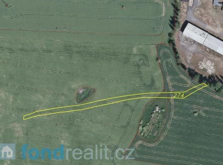 Prodej pozemku, zemědělská půda, 1 500 m²