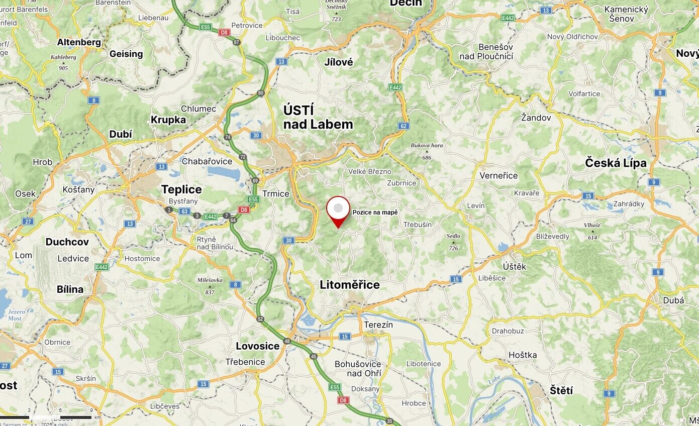 Prodej pozemku Čeřeniště