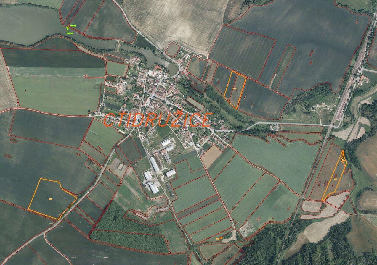 Prodej pozemků Ctidružice