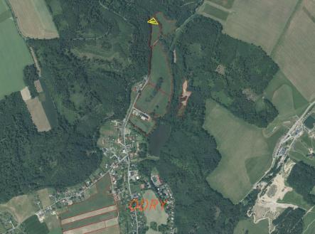 Prodej - pozemek, zemědělská půda, 872 m²