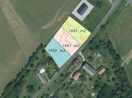 Prodej - pozemek pro bydlení, 1 691 m²