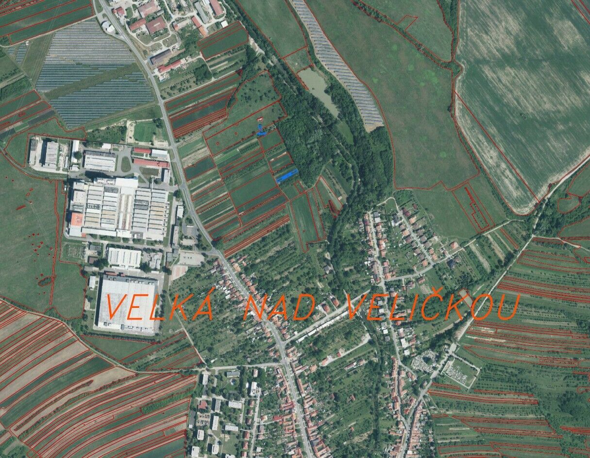 Prodej podílových pozemků Velká nad Veličkou
