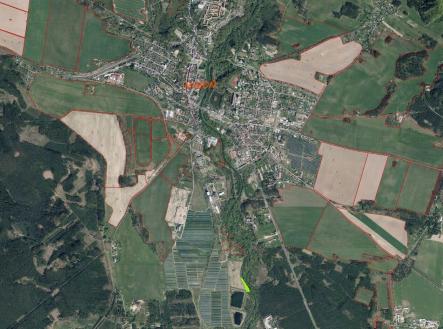 Prodej pozemku, zemědělská půda, 1 524 m²