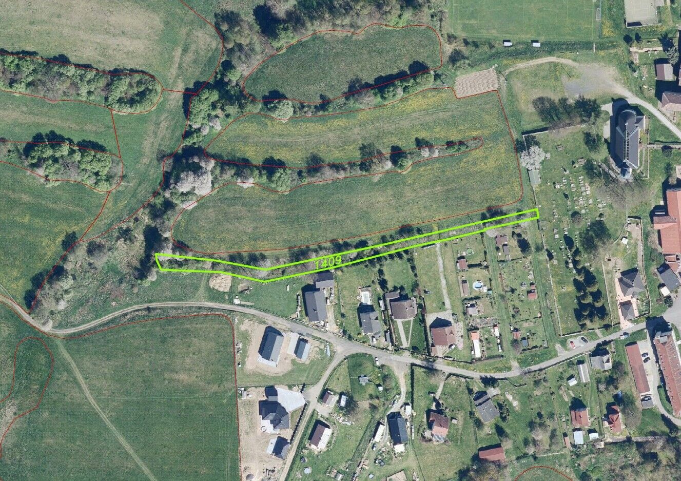 prodej pozemků k.ú. Petrovice u Chabařovic