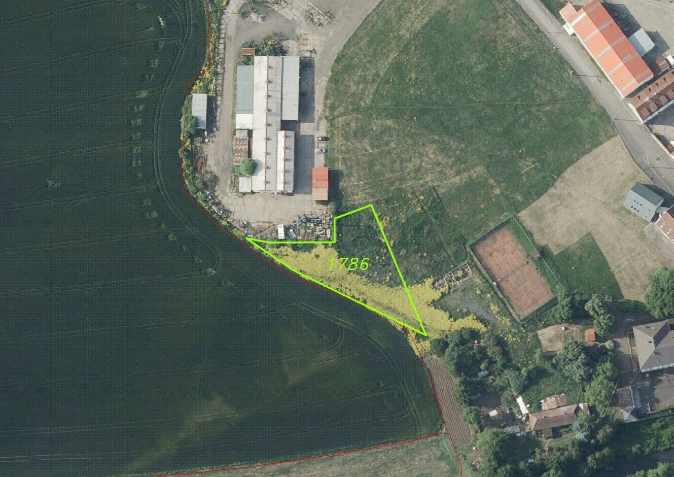 prodej pozemku k.ú. Řehlovice