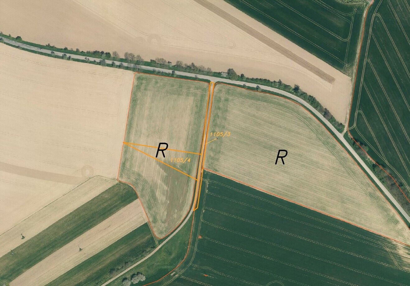 Prodej pozemků Nová Ves u Mladé Vožice