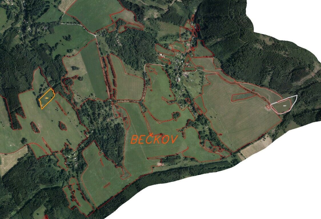 Prodej pozemků Bečkov