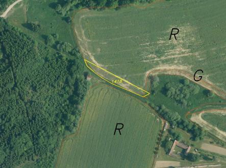 Prodej pozemku, zemědělská půda, 1 577 m²