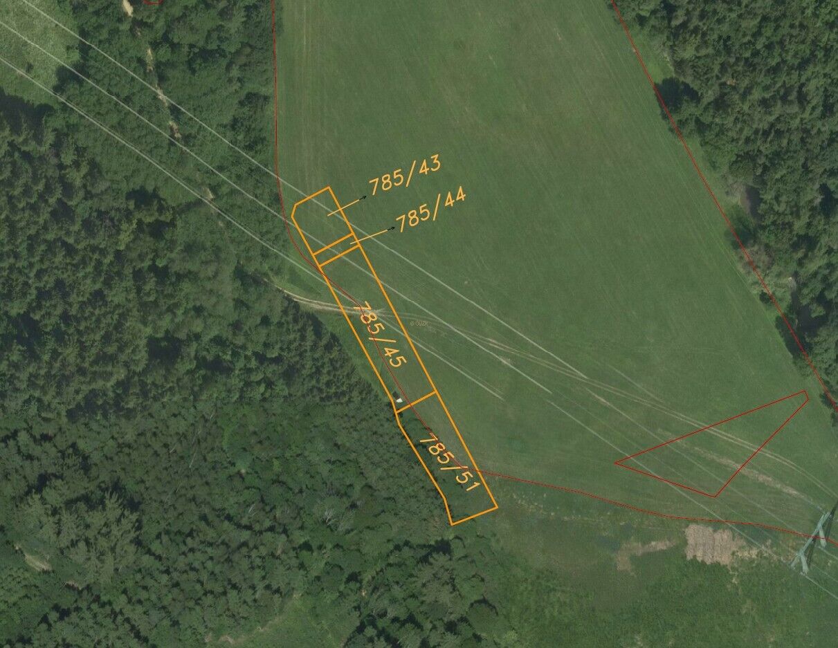 Prodej pozemků Vranová