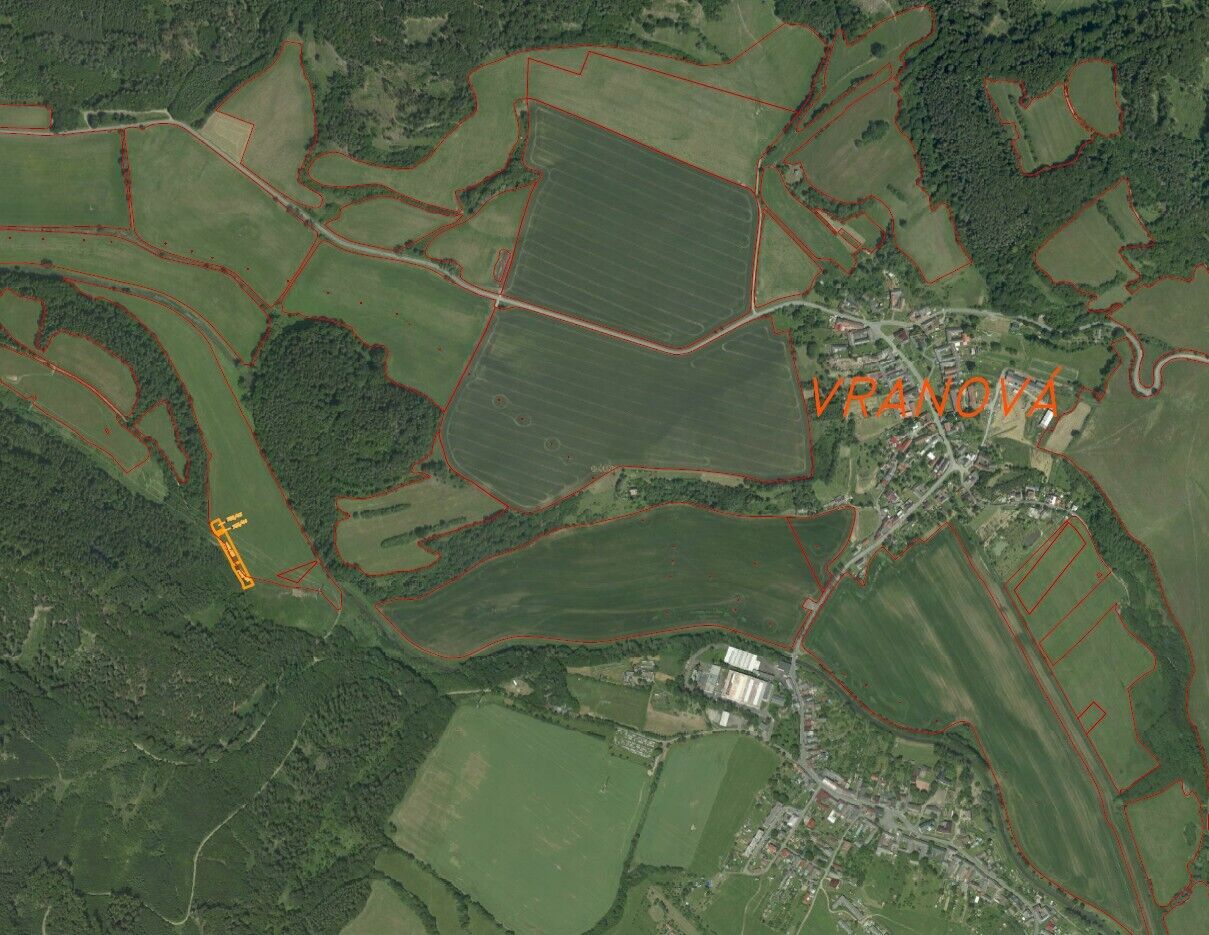 Prodej pozemků Vranová