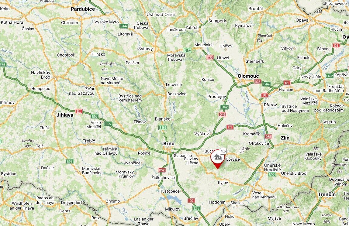 Dražby pozemků Lovčice u Kyjova