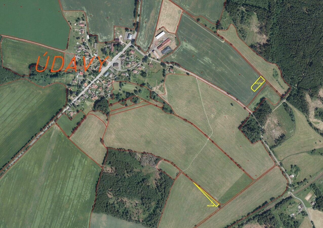 PRODEJ pozemků Údavy
