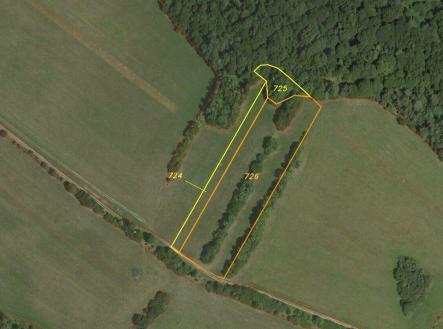 Prodej pozemku, zemědělská půda, 33 675 m²