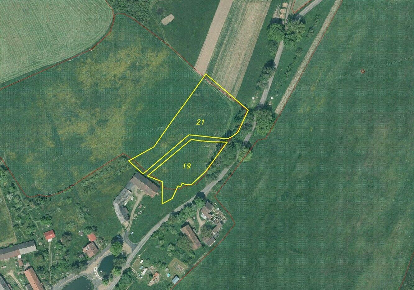 prodej pozemků Čečín